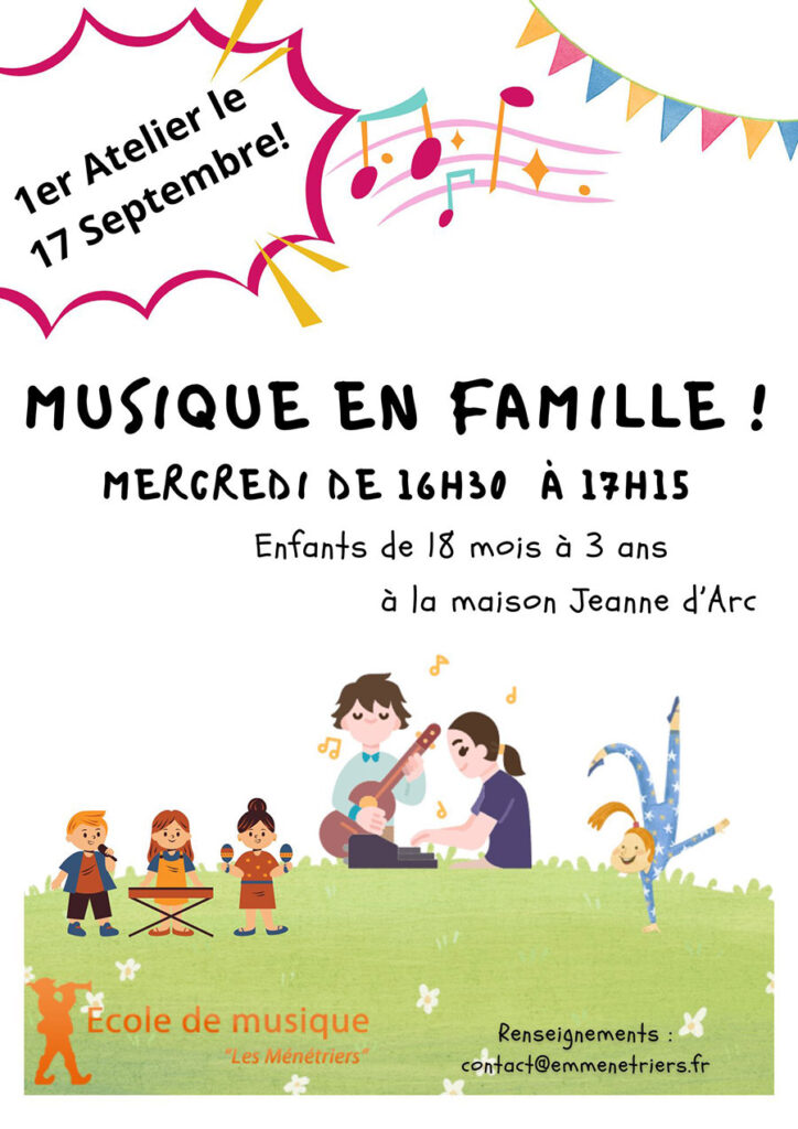 Atelier Musique en famille